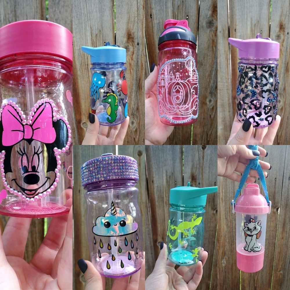 Bundle kids cups! Personalized with decals